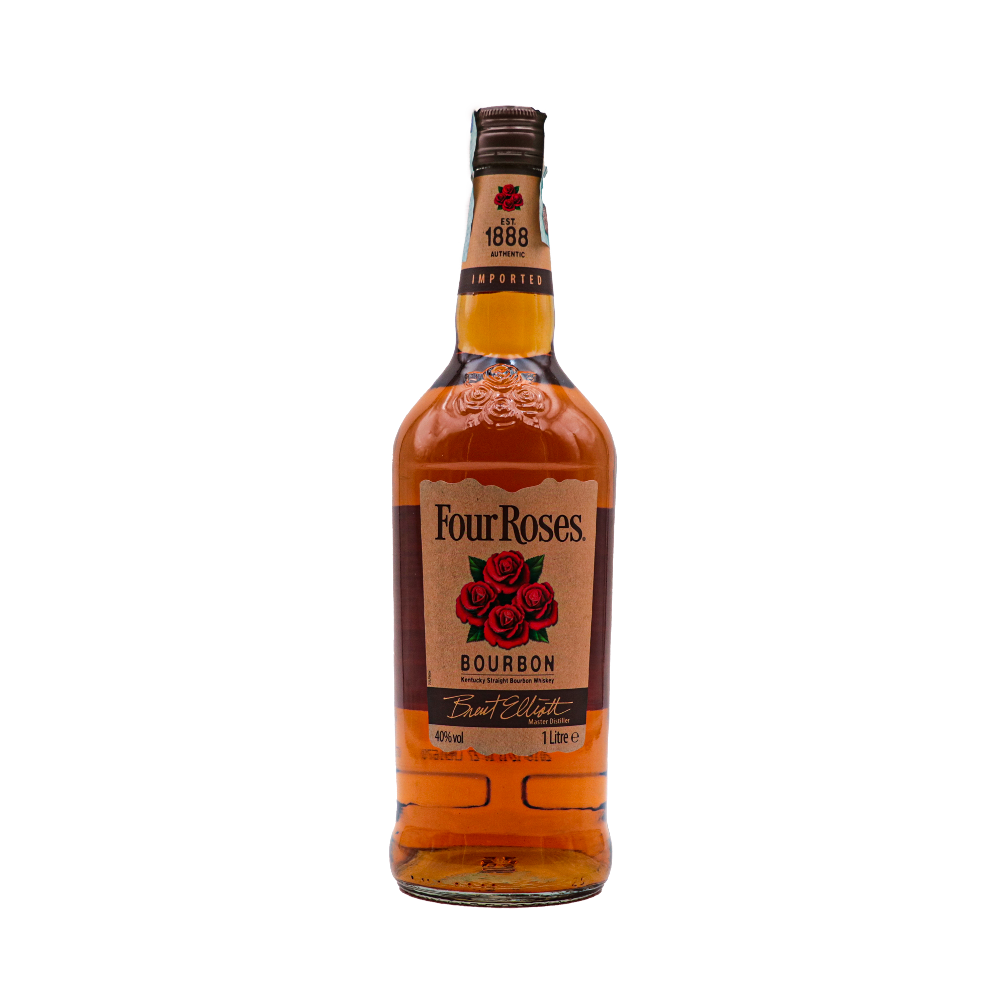 WHISKY BOURBON FOUR ROSES 100cl image