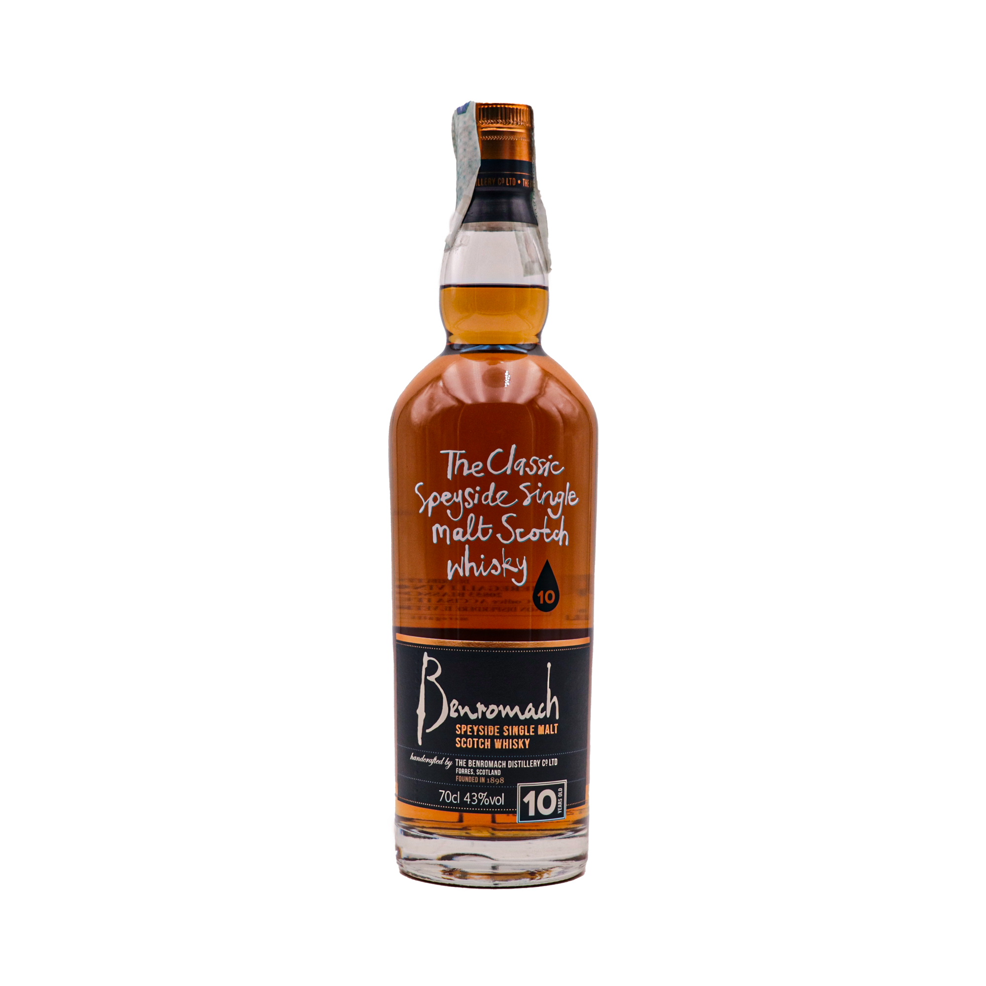 WHISKEY BENROMACH 10 YEARS 70 CL image
