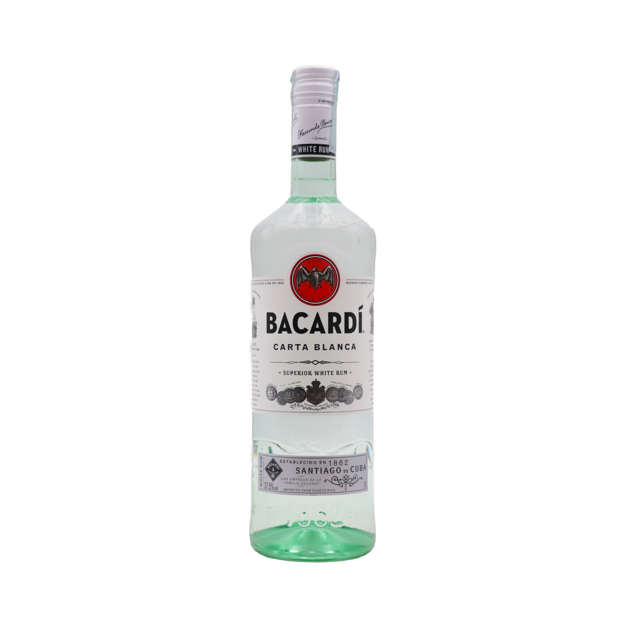 RUM BACARDI WEISS 100cl image