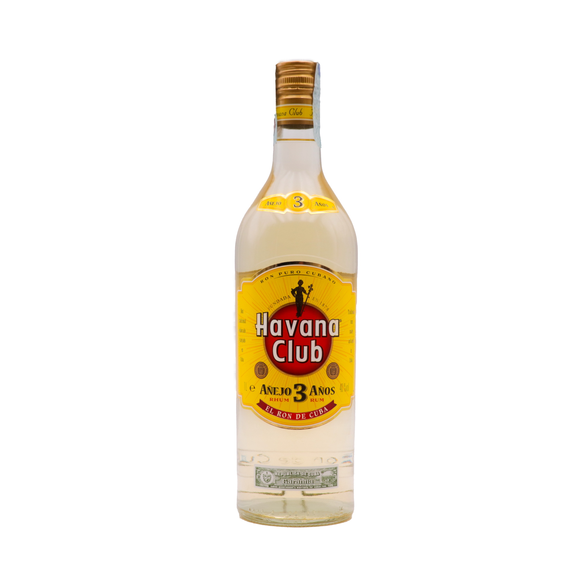 RUM HAVANA CLUB 3 JAHRE 100cl image