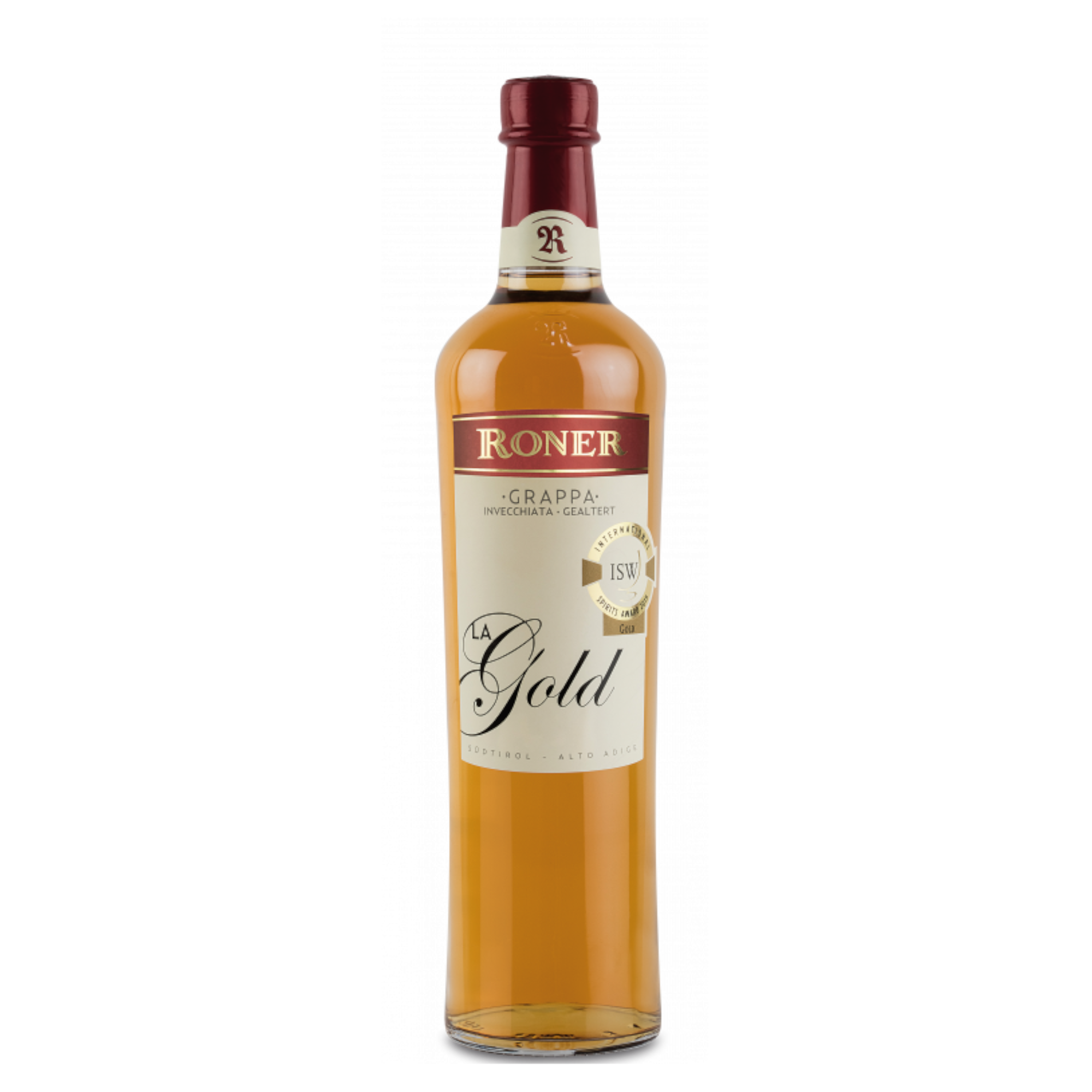 RONER GRAPPA GOLD 70cl image