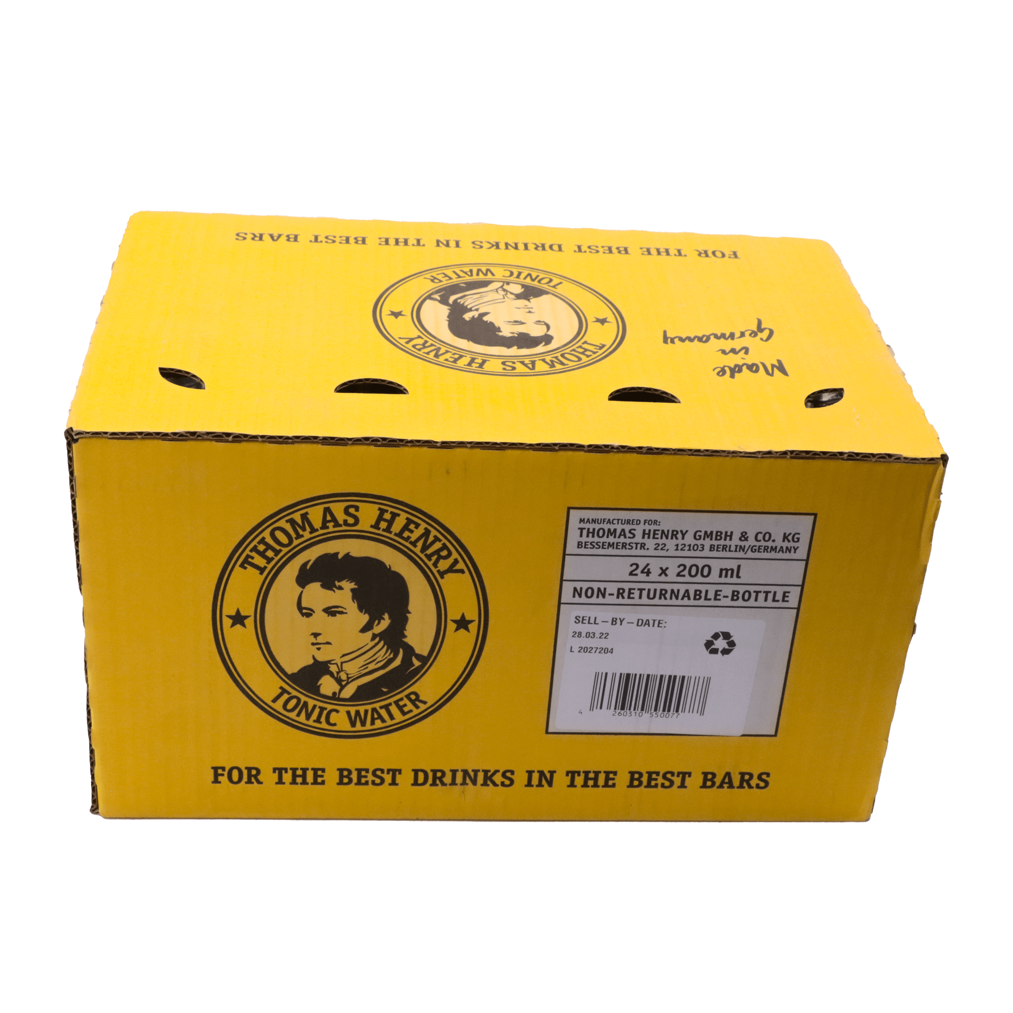 TONIC WATER THOMAS HENRY 20cl image