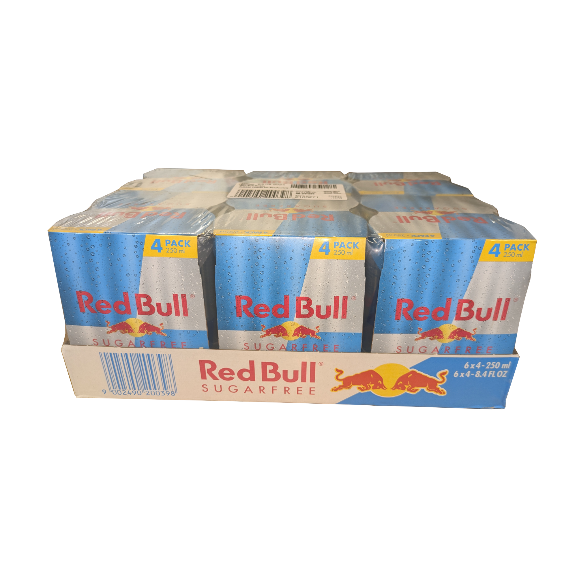 DOSEN RED BULL SUGAR FREE 25cl image